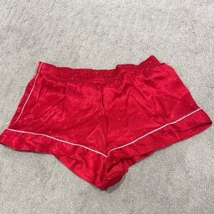 Red Women's PJ Shorts